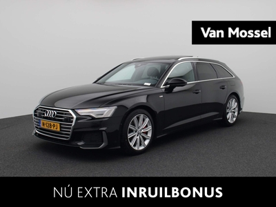 AUDI A6 Avant 55 eTFSI quattro Sport 367 PK | S-line | Panoramadak | Half-Leder | Navigatie | Camera | Climate Control | LED | Parkeersensoren | Stoelverwarming |