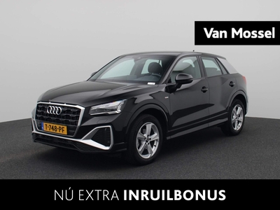 AUDI Q2 35 TFSI S Edition 150 PK | S-line exterieur | S-line interieur | Automaat | LED | Virtual cockpit | Navigatie | Climate Control | Stoelverwarming | Camera | Cruise control | Lichtmetalen velgen |