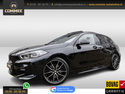 BMW 1-serie 118i Steptronic M-Sport ✅1jaarBOVAG✅Afn.Trekhaak✅NAV✅Apple/Android✅PANO