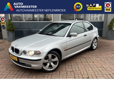 BMW 3 Serie Compact 318ti Executive Trekhaak,Airco,Cruise,Automaat Bj 2004 Apk 08-2024