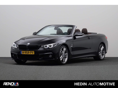 BMW 4-SERIE Cabrio 430i High Executive Edition | M-sportpakket | M-Sportremsysteem | Air Collar | Comfort Access | Navigatie Professional | Sportstoelen | Stoel-/Stuurverwarming | Head Up | Harman Kardon | PDC voor/ achter |