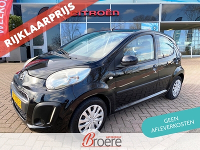 CITROEN C1 1.0i 68PK 5D Collection | airco, elek. ramen, radio cd, aux aansluiting, bluetooth, led-dagrijverlichting, toerenteller, interieur wit accenten