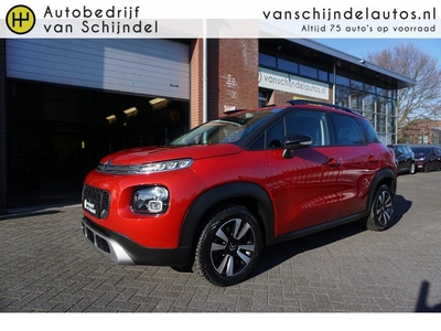 Citroën C3 Aircross 1.2 PURETECH 131PK AUTOMAAT SHINE 1E EIGENAAR NAVI ANDROID-APPLECARPLAY 17INCH LMV CLIMA CRUISE BLUETOOTH PARKEERSENSOREN DAKRAILS 4X ELECTR.RAMEN/SPIEGELS