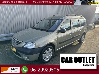 Dacia Logan MCV 1.6-16V Lauréate A/C, Sony Blutoooth Audio, Trekh, nw. APK – Inruil Mogelijk –