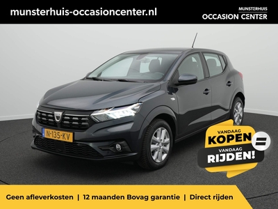 DACIA SANDERO TCe 90 Comfort - Achteruitrijcamera - All seasonbanden - Navigatie - Eerste eigenaar