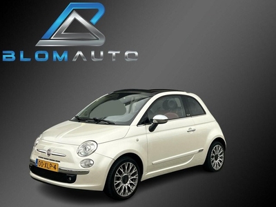 Fiat 500 C TwinAir Rock AUTOMAAT LEDER+XENON+PDC+PARELMOER