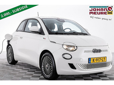 Fiat 500 e Icon 42 kWh NAVI | ECC | VELGEN **Subsidie Mogelijk** -2e PAASDAG OPEN!