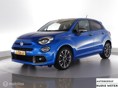 Fiat 500 X 1.0 T. 120PK GSE Sport leer|led|nav|cam|dab|ecc|lmv18