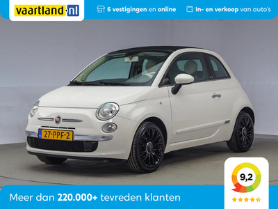 Fiat 500C 1.2 Lounge Cabrio Aut [ Airco Half leder N.A.P. ]