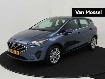 FORD FIESTA 1.0 EcoBoost Hybrid Titanium 125 PK | Parkeersensoren | Lichtmetalen velgen | Apple Carplay / Android auto | DEMO VOORDEEL |