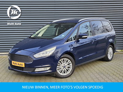 Ford Galaxy 2.0 Titanium 240pk 7 Persoons Aut. 1e Eigernaar Dealer O.H | Lederen Bekleding Memory & Ventilatie | Trekhaak af Fabriek | Navi | Camera | DAB | El. Achterklep | Laneassist |