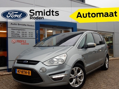 Ford S-Max 2.0 203PK EcoBoost Titanium | Panorama | Leder | Navigatie | Stoel/Voorruitverwarming |