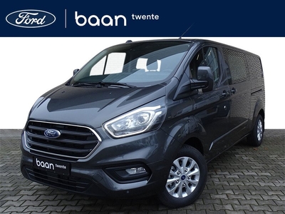 Ford Transit Custom 300 2.0 TDCI L2H1 Limited Automaat | Dub. Cabine | Trekhaak | Apple Carplay | 16