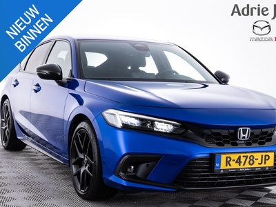 HONDA CIVIC 2.0 e:HEV Sport 2.0 e:HEV Sport | AUTOMAAT | APPLE CARPLAY | DODEHOEK DETECTIE | 18 INCH LM | ADAPTIEF CRUISE CONTROL | NED AUTO |