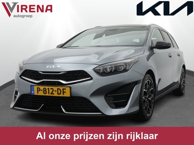 Kia Ceed Sportswagon 1.5 T-GDi GT-Line - Automaat - Panorama dak - Stoel en stuurwiel verwarming - Android Auto/Apple CarPlay - Electrische achterklep - Fabrieksgarantie tot 02-2029