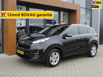 Kia Sportage 1.6 GDI DynamicLine | Leer+stoel/bankverw | 17” Lm-velgen | Cruise contr | Navi | Camera | ECC | Trekhaak