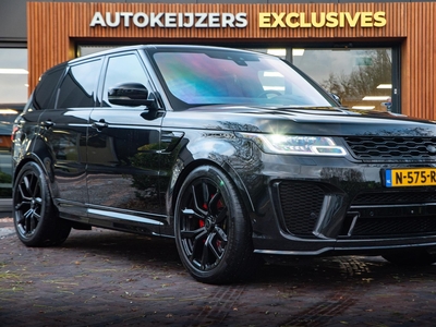 LAND ROVER RANGE ROVER SPORT 5.0 V8 SC SVR Panodak Luchtvering 576PK! Memory Meridian HUD DAB+ Trekhaak