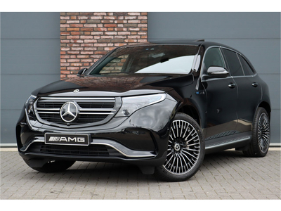 Mercedes-Benz EQC 400 4-MATIC AMG Line 80 kWh, Schuif-/Kanteldak, Head-up, Distronic+, Memory, Trekhaak, Leder, Keyless Go, Surround Camera, Rijassistentiepakket, Stoelverwarming-/ventilatie, HUD, Etc.