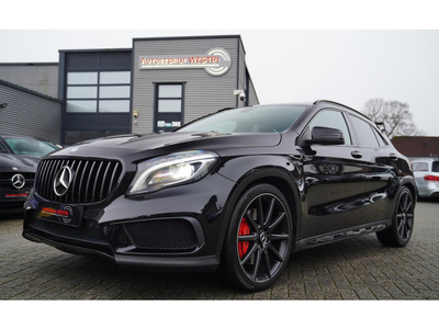 Mercedes-Benz GLA-klasse 45 AMG 4Matic Edition 1 | Panorama | Kuipstoelen | AMG Spoiler | 20 inch | Panaramic| BLACK Edition | LED