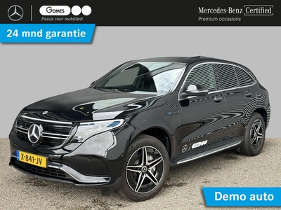 MERCEDES EQC 400 4MATIC AMG Line | Schuifdak | Stoelverwarming | Achteruitrijcamera | Sfeerverlichting | Apple & Android Carplay