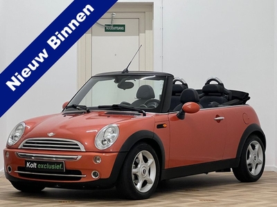 MINI Cabrio 1.6 Cooper Chili Automaat / Airco / Leder Sport Int / 16