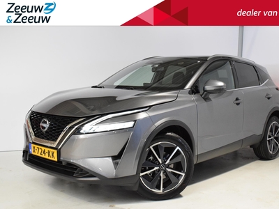 NISSAN QASHQAI 1.3 MHEV Xtronic Tekna NIEUWE AUTO | Panorama dak | 360 Camera | Adaptive cruise control | Dode-hoek detectie | Elektrische achterklep | Head-up display | Elektrische bestuurdersstoel