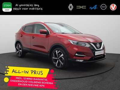 NISSAN QASHQAI 140pk DIG-T Tekna ALL-IN PRIJS! Achteruitrij camera | Navig | Cruise control adaptief