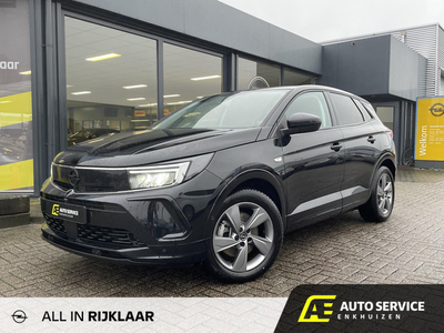 Opel Grandland 1.6 Turbo Hybrid GS Line RIJKLAAR PRIJS | Dec 2022 | SUPER DEAL af fabriek nieuw! 5412km | Trekhaak afneembaar | Camera | Carplay | Full LED | 225pk