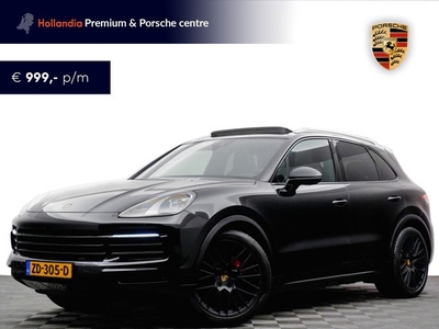 Porsche Cayenne 3.0 E-Hybrid Sport Chrono 465pk Black Turbo