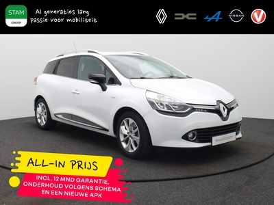 RENAULT CLIO Estate TCe 90pk Limited ALL-IN PRIJS! Airco | Navig | Parkeersensoren achter