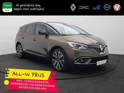 RENAULT SCÉNIC Grand Scénic TCe 165pk Initiale Paris EDC/AUTOMAAT ALL-IN PRIJS! Climate COntrol | Navig | leer