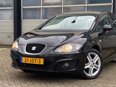 Seat Leon 1.6 Businessline|Cruise|Airco|Facelift|Elekt.ramen|2011|Boekjes|Topstaat|LM velgen|