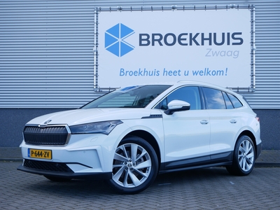 SKODA ENYAQ IV 80 IV 150 kW / 204 pk SUV Leer | Assistentie| Comfort | Matrix verlichting|