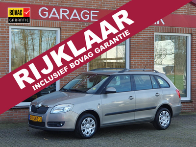 Skoda Fabia Combi 1.2-12V Ambiente 69PK 5drs airco, cruise, centr.vergr, elektr.ramen RIJKLAAR