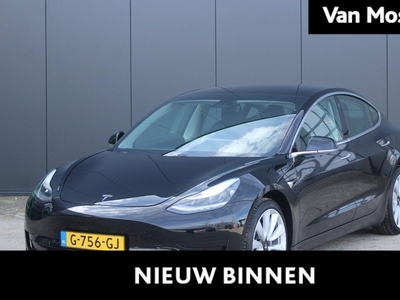 Tesla Model 3 238Pk Standard RWD Plus 60 kWh | GoogleMaps | Panoramadak | Lederenbekleding | Stoelverwarming | Parkeersensoren & Camera | Adaptive Cruise Control | All Season Banden |