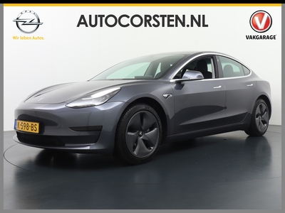 TESLA MODEL 3 SR+ Standard RWD Plus 325PK AutoPilot Leer PanoDak Adaptive cruise Camera's Elektr.-Stuur+Stoelen+Spiegels+Geheugen+Easy-Entry+Verwarmde stoelen/achterbank Park assistent 18