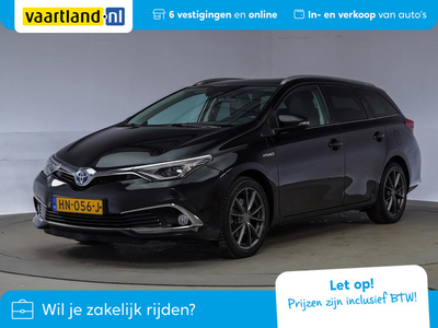 Toyota Auris Touring Sports 1.8 Hybrid Lease Exclusive [ Leder Stoelverwarming Navi ]