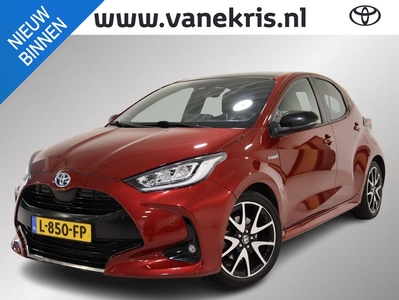 Toyota Yaris 1.5 Hybrid Executive | JBL, BSM, Pano, Stuur & Stoelverwarming, Parkeersensoren voor en achter, Head-Up, Cruise & Climate control!