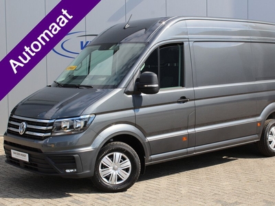 Volkswagen Crafter 35 2.0-140pk TDI AUTOMAAT L3H3. Airco, verwarmd stuurwiel, comfortabele verwarmde chauffeurst., camera, cruise cntrl., navigatie Uit voorraad leverbaar !