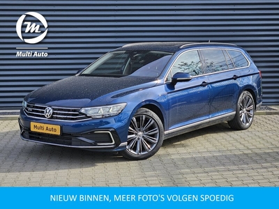 Volkswagen Passat Variant 1.4 TSI PHEV GTE Plug In Hybrid 218pk | Panodak | Trekhaak af Fabriek | Adaptive Cruise | Camera | Stoelverwarming | N avi | LED | Apple Carplay |