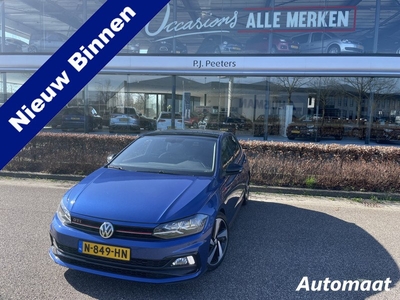 Volkswagen Polo 2.0 TSI GTI Automaat Airco - Cruise control - Parks. V+A - Radio - MFL-Sportstuur - ML - LMV - Ramen E-V+A - Spiegels E-V+V - V-stoelen VW - LED - Park Pilot - Keyless entry + Start - Sportstoelen