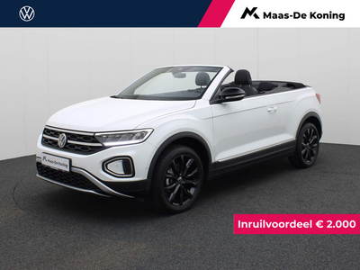 Volkswagen T-Roc Cabrio Style 1.0 TSI 81 kW / 110 PK · Comfort pakket · Digital cockpit · Black style pakket ·