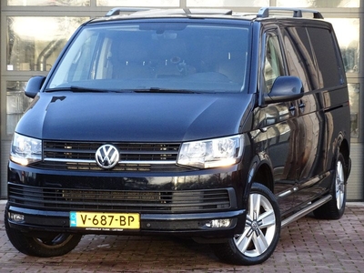 Volkswagen Transporter 2.0 TDI 204PK DSG L2H1 Highline | Navi | Schuif/kanteldak | Leer | Sidebars | LMV |