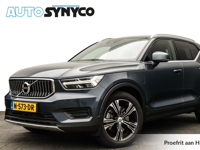 VOLVO XC40 1.5 T4 Recharge Inscription I Lederen Sportstoelen I Org. Trekhaak I Camera I 19 inch. LMV