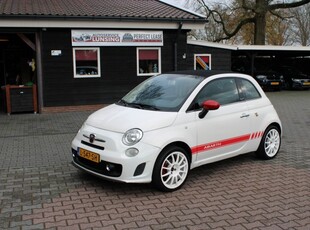 Fiat 500 C 1.2 LOUNGE ABARTH UITGEVOERD - LEER CLIMATE SPORT