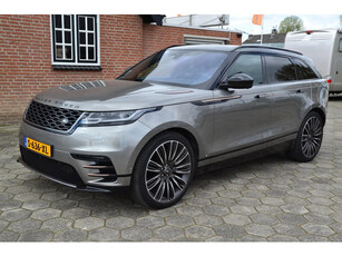 Land Rover Range Rover Velar P380 3.0 V6 Supercharged R-Dynamic HSE Navi+360'Camara Panoramadak Leer Cruis-control Dakrails Stoelverw.+stuur Meridian Surround Vol extra's Heel mooi en goed.