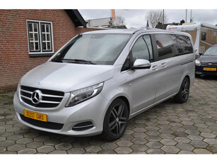 Mercedes-Benz V-klasse 250d Lang DC Avantgarde 1e Eigenaar Airco Navigatie+360''Camara's Leer Cruise-control Stoelverw. Xenon Afn.Trekhaak El.achterklep El.Schuifdeuren Lm.Velgen El.Ramen Radio/Cd+Bluetooth+Stuurbed. Burmester-Geluid Heel mooi en goed.