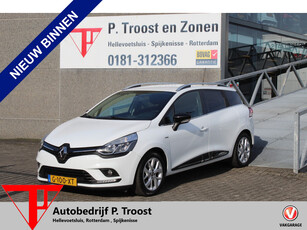 Renault Clio Estate 0.9 TCe Limited Uniek!!/1e Eigenaar/Navigatie/Cruise control/Keyless entry/Airco/Spraakbediening/Trekhaak/Multifunctionee