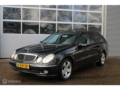 2005 Mercedes E500 Estate zwart Youngtimer