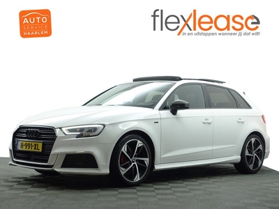 Audi A3 Sportback 35 TFSI S Black Optic Aut- Panodak, Bang Olufsen, Carbon, Virtual cockpit, Xenon Led, Ada Cruise, Sfeerverlichting,